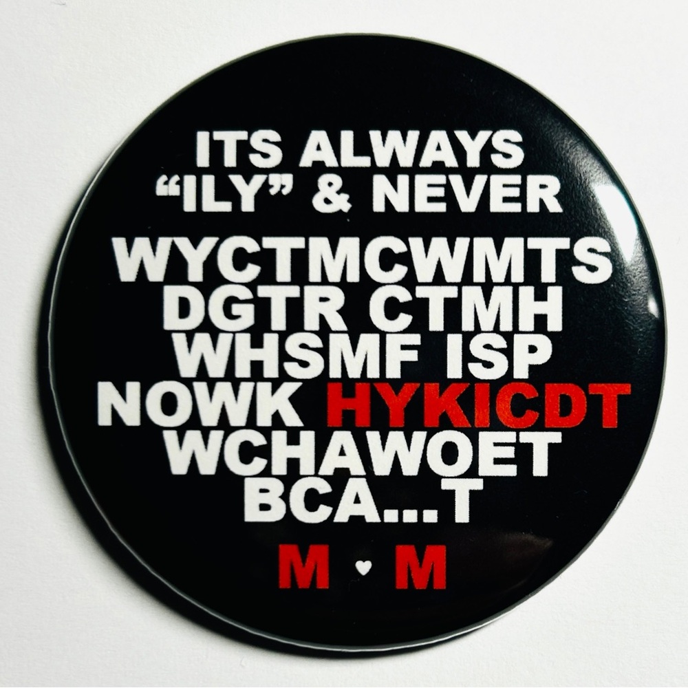 Heated Rivalry Set of Three 2.25” Pinback Buttons - Picture 4 of 5